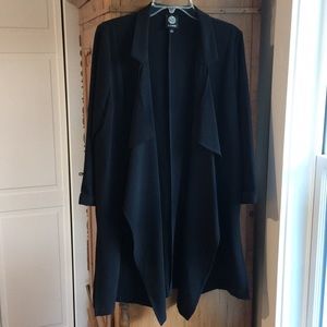 Drapey Black Duster